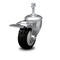 Service Caster 3 Inch Black Polyurethane Swivel 3/8 Inch Stem Caster with Total Lock Brake SCC SCC-TSTTL20S314-PPUB-BLK-381615 - alternate 2